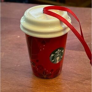 Starbucks Mini Mug Ceramic Ornament